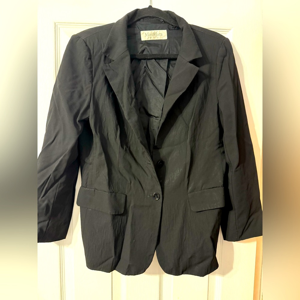 MaxMara Black Blazer
